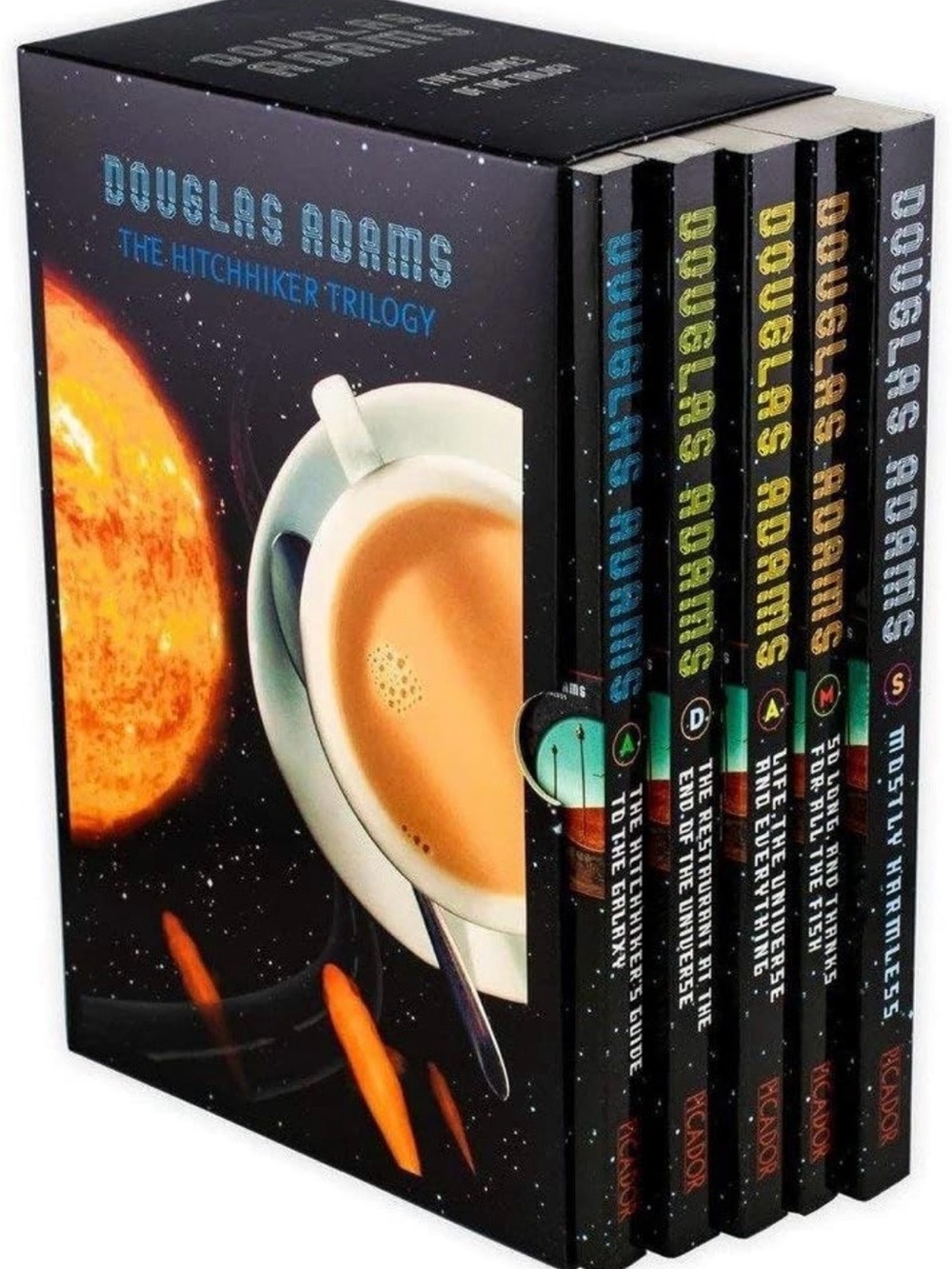 The Hitchhiker's Trilogy Box Set - Black